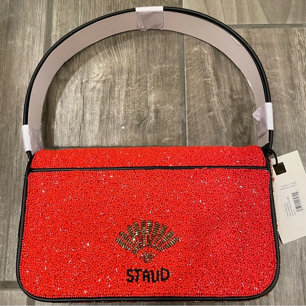 STAUD BEADED TOMMY BAG YEAR OF HORSE - Picture 10 of 11
